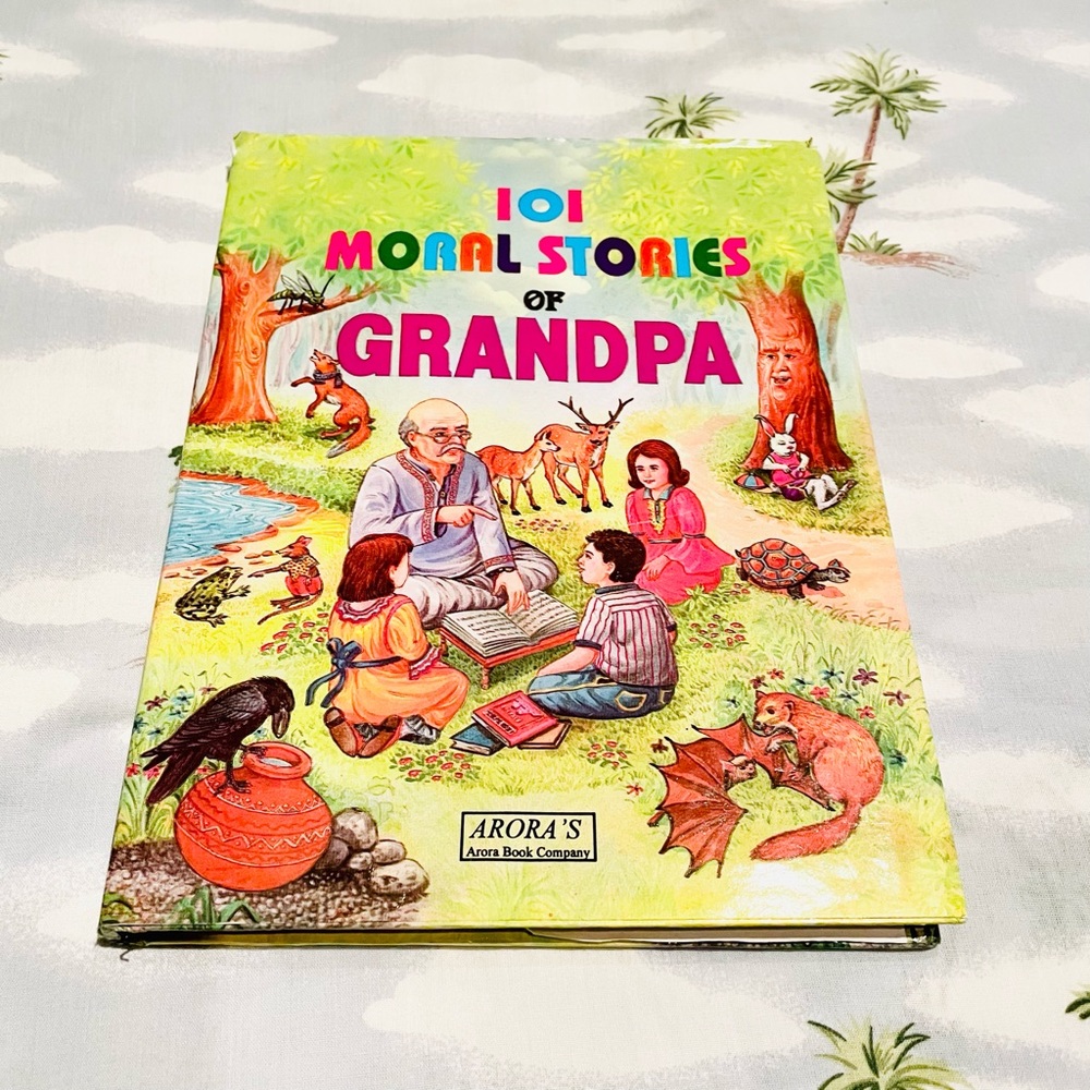 Children’s Book 101 Moral Stories of Grandpa Aesop Inspired Indian